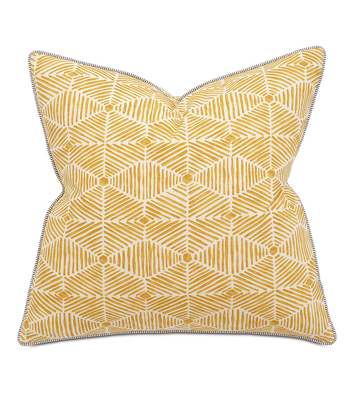 Veldman Mustard Euro Sham