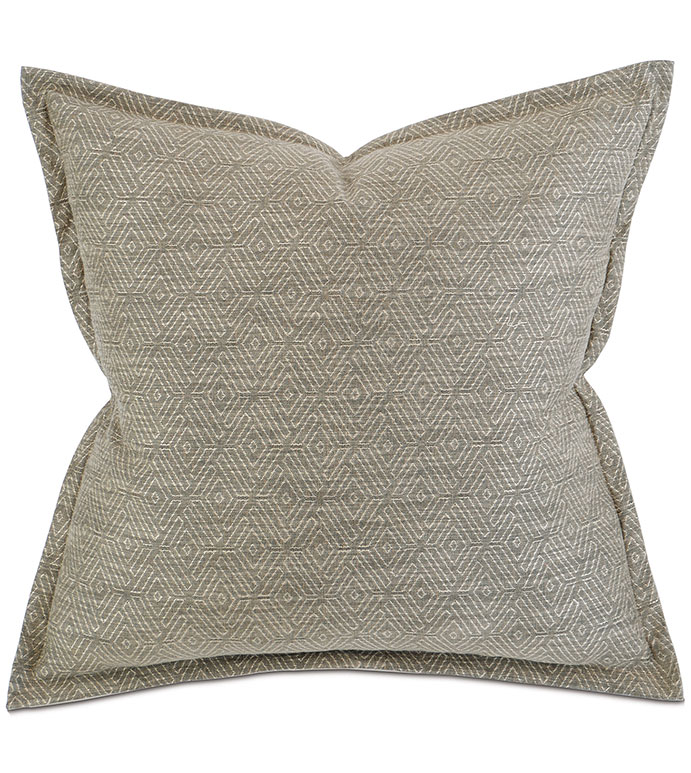 Daffin Umber Euro Sham