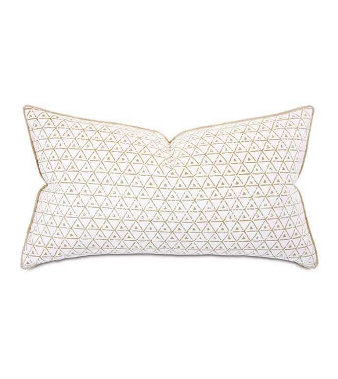 Wellfleet Geometric King Sham