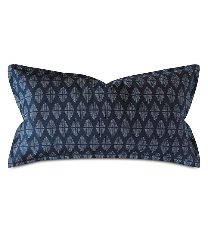 Bridgehampton Geometric Print King Sham