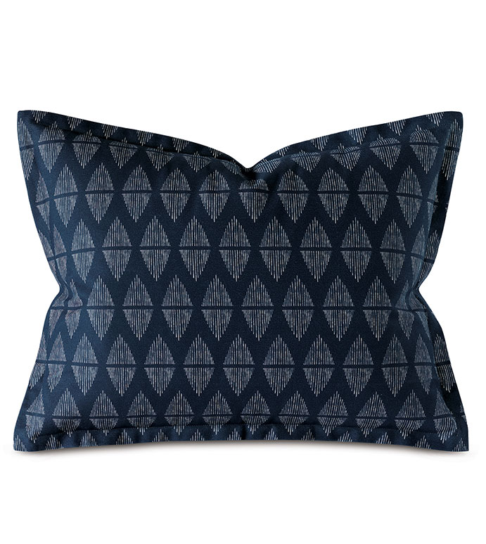 Bridgehampton Geometric Print Standard Sham