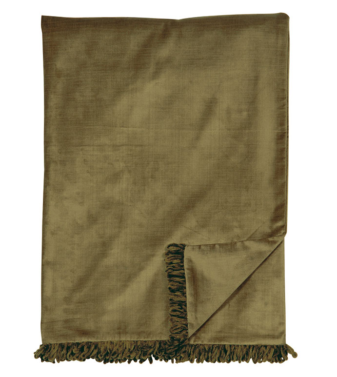 Lucerne Olive Throw
