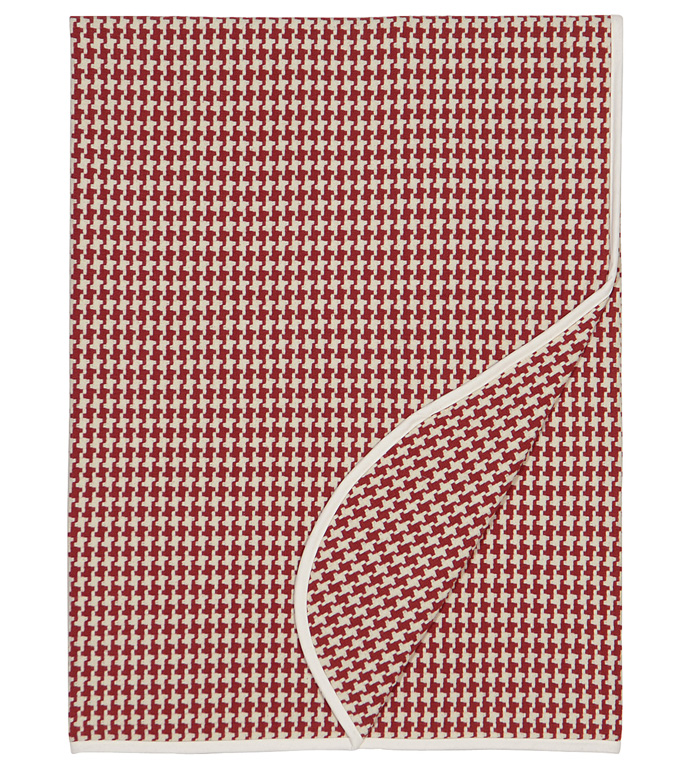 Bowline Rouge Throw
