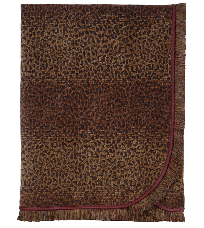 Congo Brown & Spice Throw