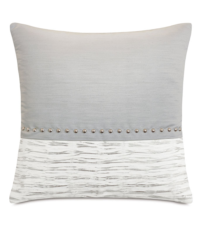 TILDA NAILHEAD DECORATIVE PILLOW