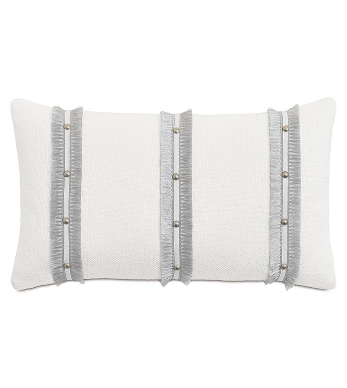 TILDA BRUSH FRINGE DECORATIVE PILLOW