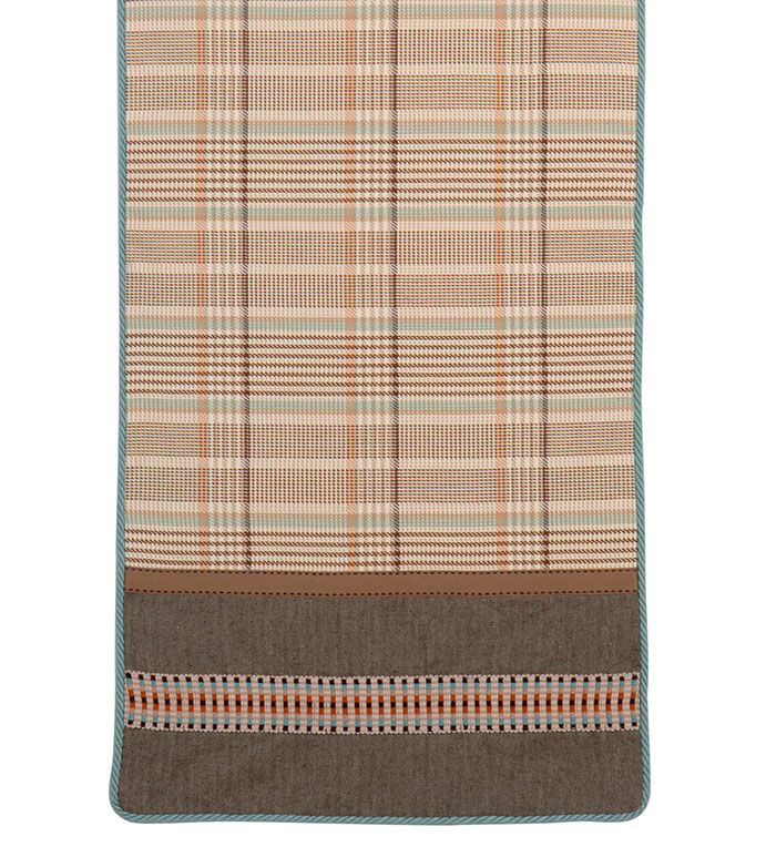 Flint Charcoal Ends Runner