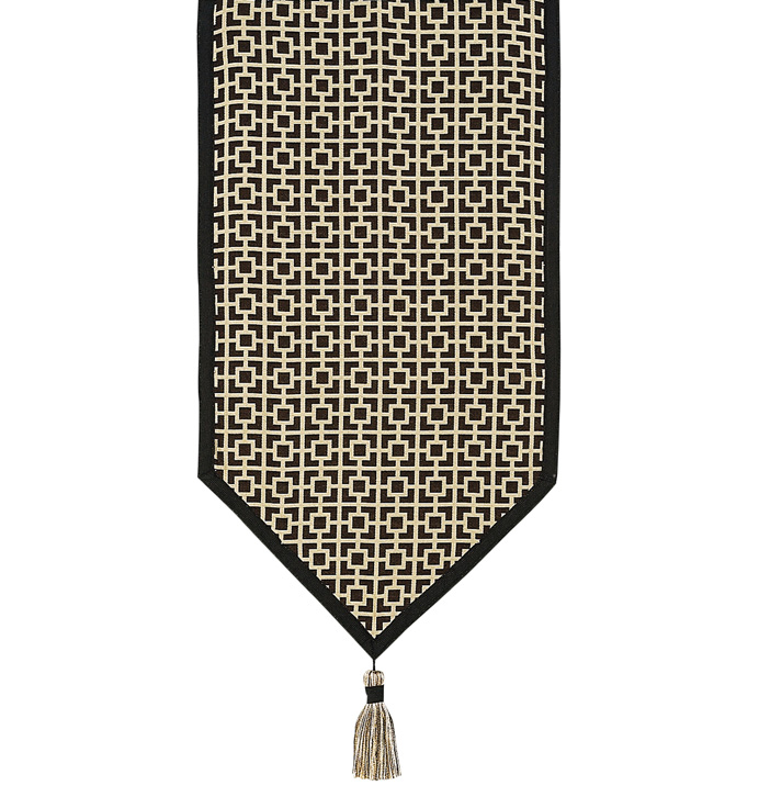 Shoji Black Table Runner