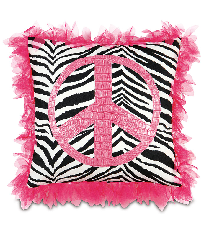 Nevel Pink Peace Sign