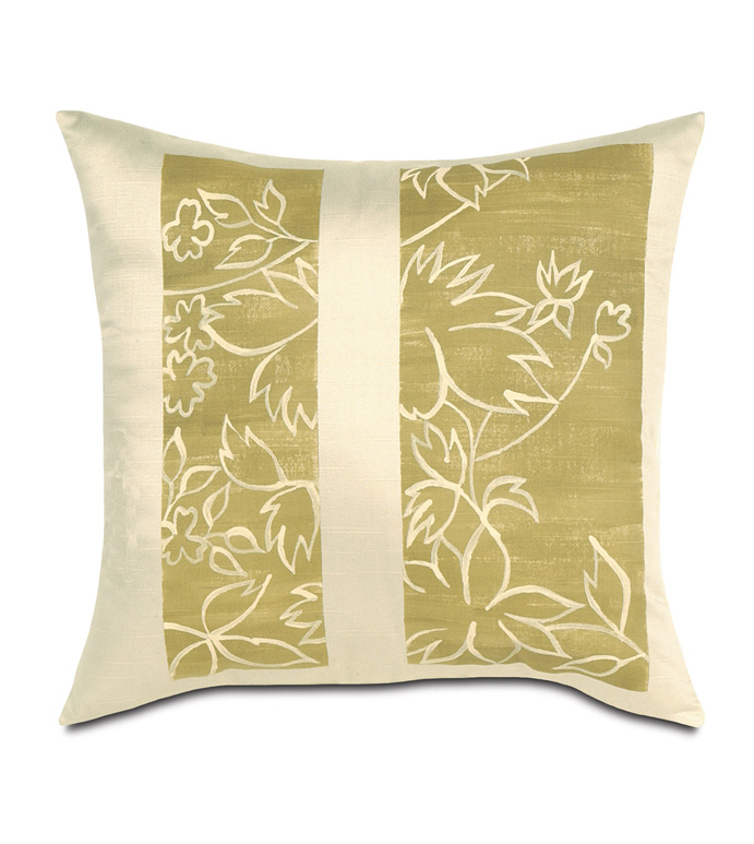 Hand-Painted Visalia W Insert