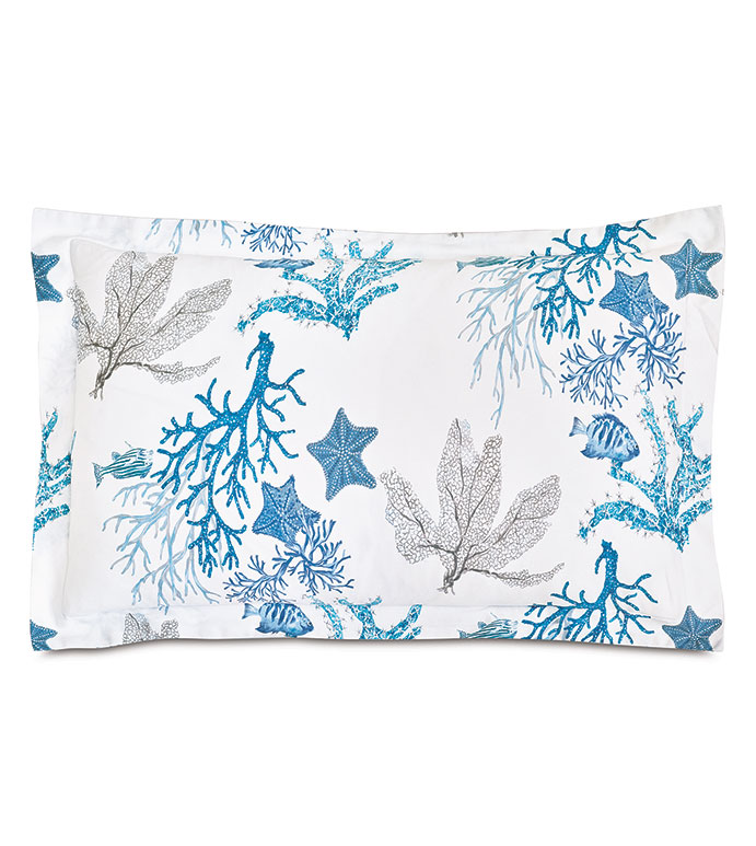 Vizcaya Coral Reef Decorative Pillow