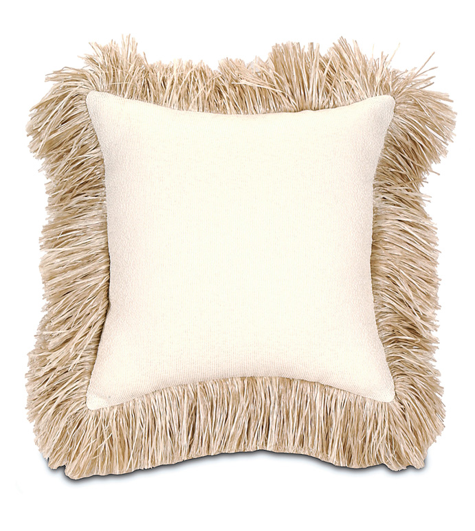 Arberry Pearl With Raffia Fringe