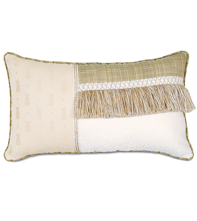 Palm Shell Collage With Fringe