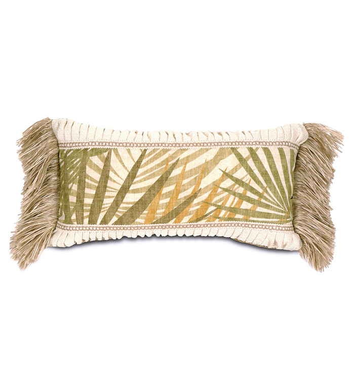 Verde Insert With Fringe Sides