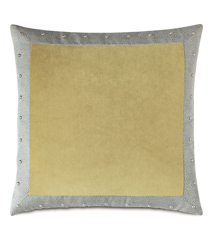 Zephyr Nailhead Border Euro Sham