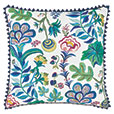 BOCA RATON JACOBEAN DECORATIVE PILLOW