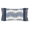 BOCA RATON FRINGE DECORATIVE PILLOW