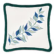 BOCA RATON LEAFY VINE DECORATIVE PILLOW