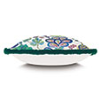 BOCA RATON FLORAL DECORATIVE PILLOW