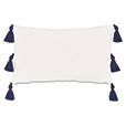 BOCA RATON FLORIATED DECORATIVE PILLOW