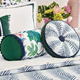 BOCA RATON NECKROLL DECORATIVE PILLOW