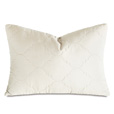 Viola Ivory Boudoir Sham