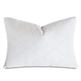 Viola White Boudoir Sham