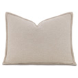 Brera Flannel Boudoir Sham In Bisque