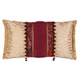 Edris Cranberry Insert Bolster