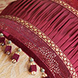Edris Cranberry Insert Bolster