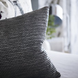 Banks Textured Decorative Pillow