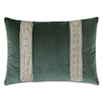 Echo Trim Applique Decorative Pillow