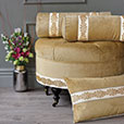 Marceau Metallic Border Bolster