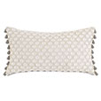 Felicity Beaded Trim Decorative Pillow