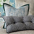 Esmeralda Button-Tufted Decorative Pillow