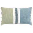 GRENADA TRIM APPLIQUE DECORATIVE PILLOW