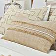 WREN BOHO APPLIQUE BOLSTER