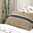 LEVI FAUX HIDE DECORATIVE PILLOW