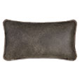 RIVER FAUX LEATHER DECORATIVE PILLOW