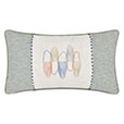 ROONEY EMBROIDERED DECORATIVE PILLOW