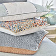 ROONEY EMBROIDERED DECORATIVE PILLOW