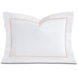 Linea Velvet Ribbon Boudoir In White & Nectar