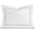 Linea Velvet Ribbon Boudoir In White & Sable