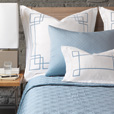 Grafico White/Azure Boudoir