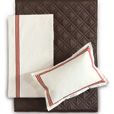Tessa Ivory/Scarlet Boudoir Sham