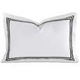 Tessa White/Black Boudoir Sham