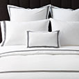 Tessa White/Black Boudoir Sham