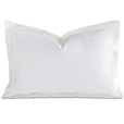 Tessa White/Creme Boudoir Sham