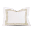 Cornice White/Pearl Boudoir Sham