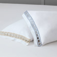 Celine Silver Boudoir Sham